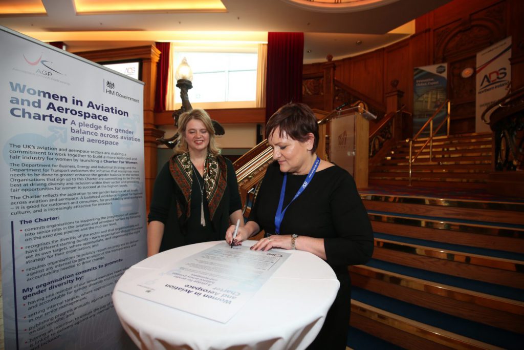 IPC Mouldings Signs Up to Women in Aviation and Aerospace Charter