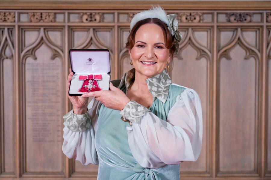 Joanne Liddle IPC Mouldings receives MBE